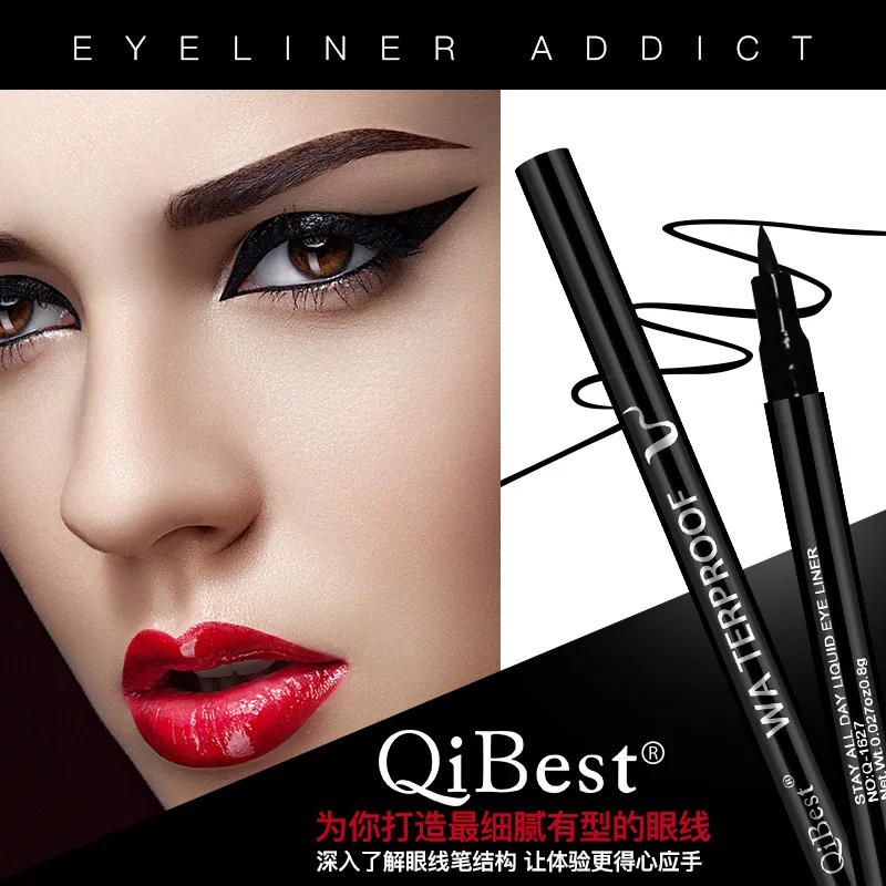 QIBEST Liquid Black Eyeliner Pencil Beauty Lady Eye Waterproof Pen Precision Long-lasting Liquid Eye Liner Smooth Make Up Tools
QIBEST Liquid Black Eyeliner Pencil Beauty Lady Eye Waterproof Pen Precision Long-lasting Liquid Eye Liner Smooth Make Up Tools
