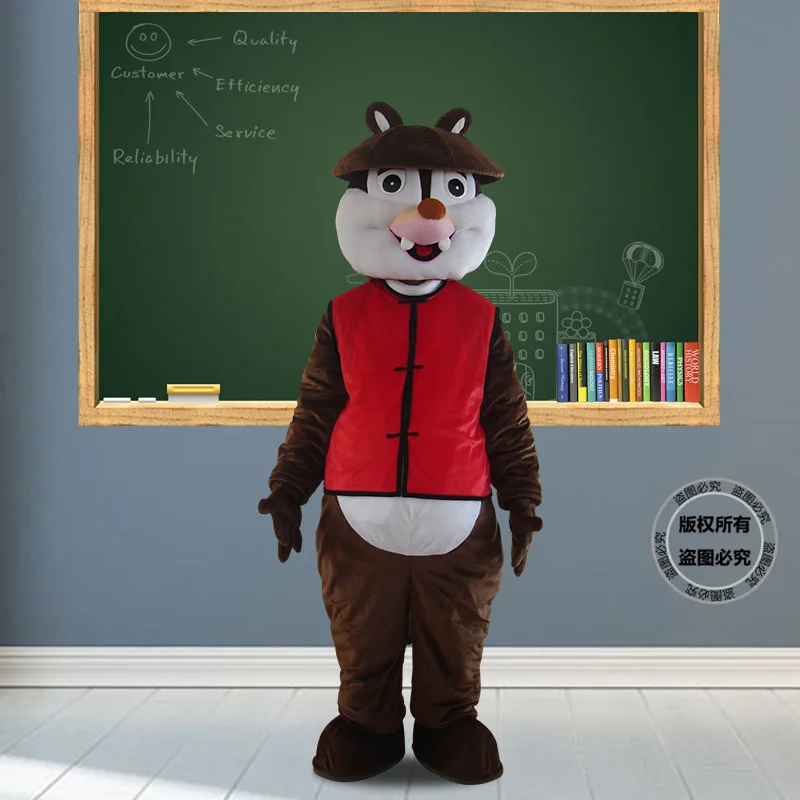 Squirrel Mascot Costume Suits Cosplay Party Game Dress Outfits Clothing Advertising Carnival Halloween Easter Festival Adults
Squirrel Mascot Costume Suits Cosplay Party Game Dress Outfits Clothing Advertising Carnival Halloween Easter Festival Adults