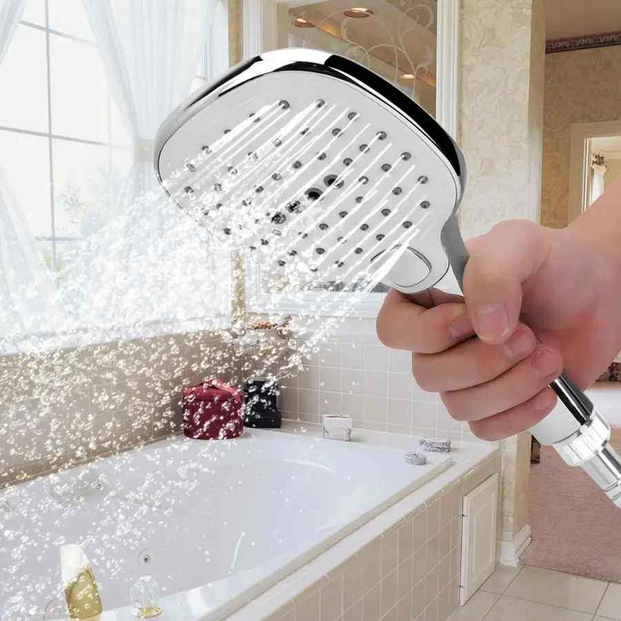 1/4" Thread High Pressure hand shower Handheld Shower Head Water-Saving Spraying Bathing Accessories douchekop pommeau de douche
1/4" Thread High Pressure hand shower Handheld Shower Head Water-Saving Spraying Bathing Accessories douchekop pommeau de douche