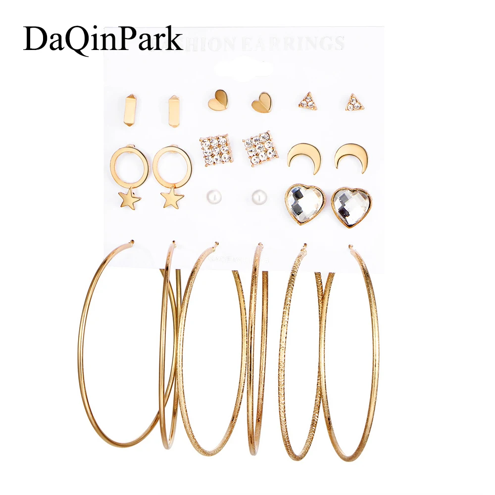 Fashion Bijoux Woman Earring Big Geometric Crystal Heart Stud Earrings for Women Fashion Simulated Pearl Party Statement Jewelry
Fashion Bijoux Woman Earring Big Geometric Crystal Heart Stud Earrings for Women Fashion Simulated Pearl Party Statement Jewelry