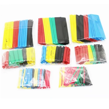 328Pcs/Pack Assorted Polyolefin Heat Shrink Tubing Tube Cable Sleeves Wrap Wire Set 8 Size Multicolor
328Pcs/Pack Assorted Polyolefin Heat Shrink Tubing Tube Cable Sleeves Wrap Wire Set 8 Size Multicolor