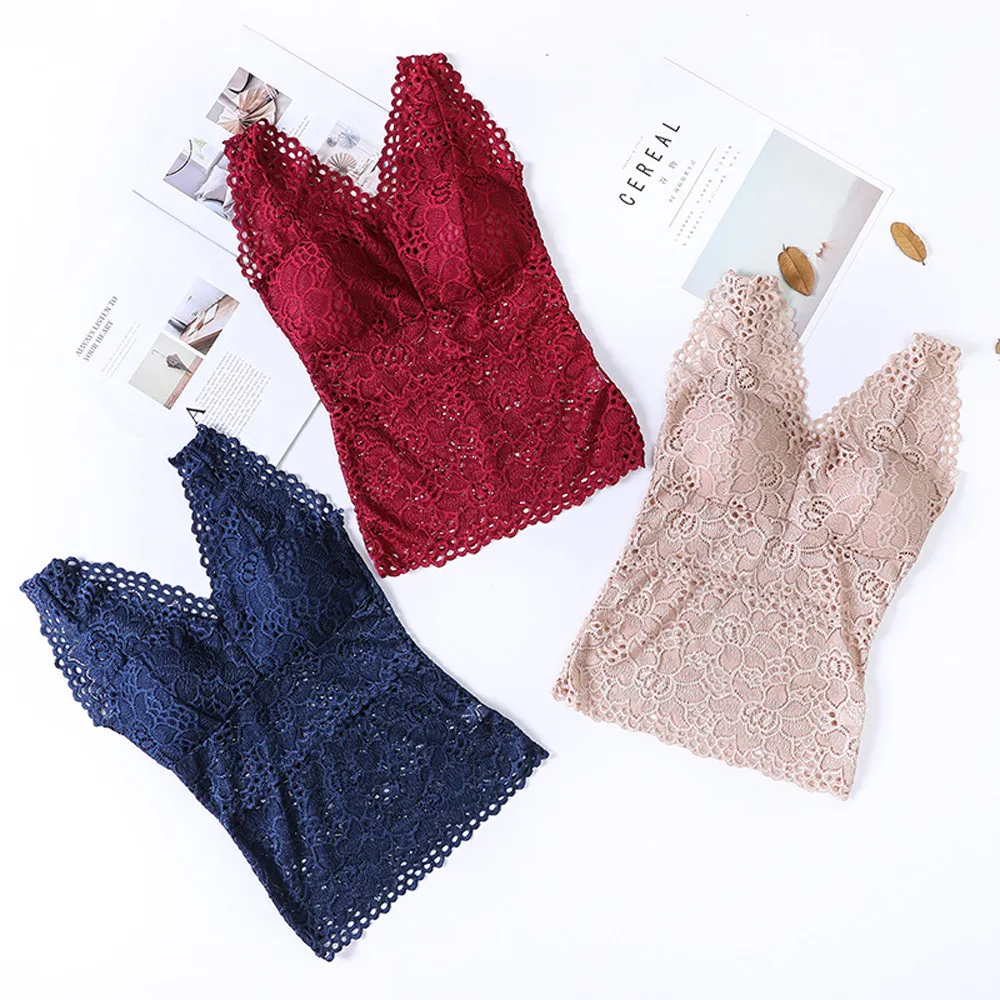 Dropshipping Women Tank Top Sexy Lace Cami Cami Floral Cushioned Bra Bralette Crochet Flower Bra Vest Bra Top Women's Harvest H4
Dropshipping Women Tank Top Sexy Lace Cami Cami Floral Cushioned Bra Bralette Crochet Flower Bra Vest Bra Top Women's Harvest H4