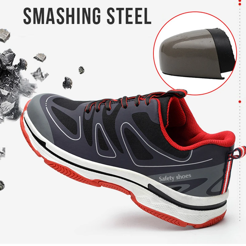 Safety shoes against smashing and piercing breathable and non-slip protective shoes for men
Safety shoes against smashing and piercing breathable and non-slip protective shoes for men