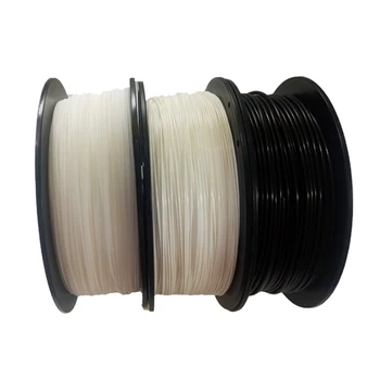 FLEXBED Nylon 3D Printer Filament, 1.75mm Filament, 1kg Spool,Black
