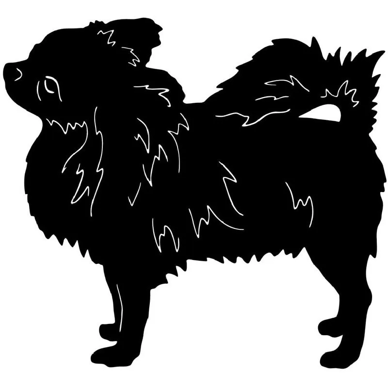 15*13.7CM Long-Hair Chihuahua Dog Car Stickers Reflective Vinyl Decal Car Styling Bumper Decoration Black/Silver S1-0974
15*13.7CM Long-Hair Chihuahua Dog Car Stickers Reflective Vinyl Decal Car Styling Bumper Decoration Black/Silver S1-0974