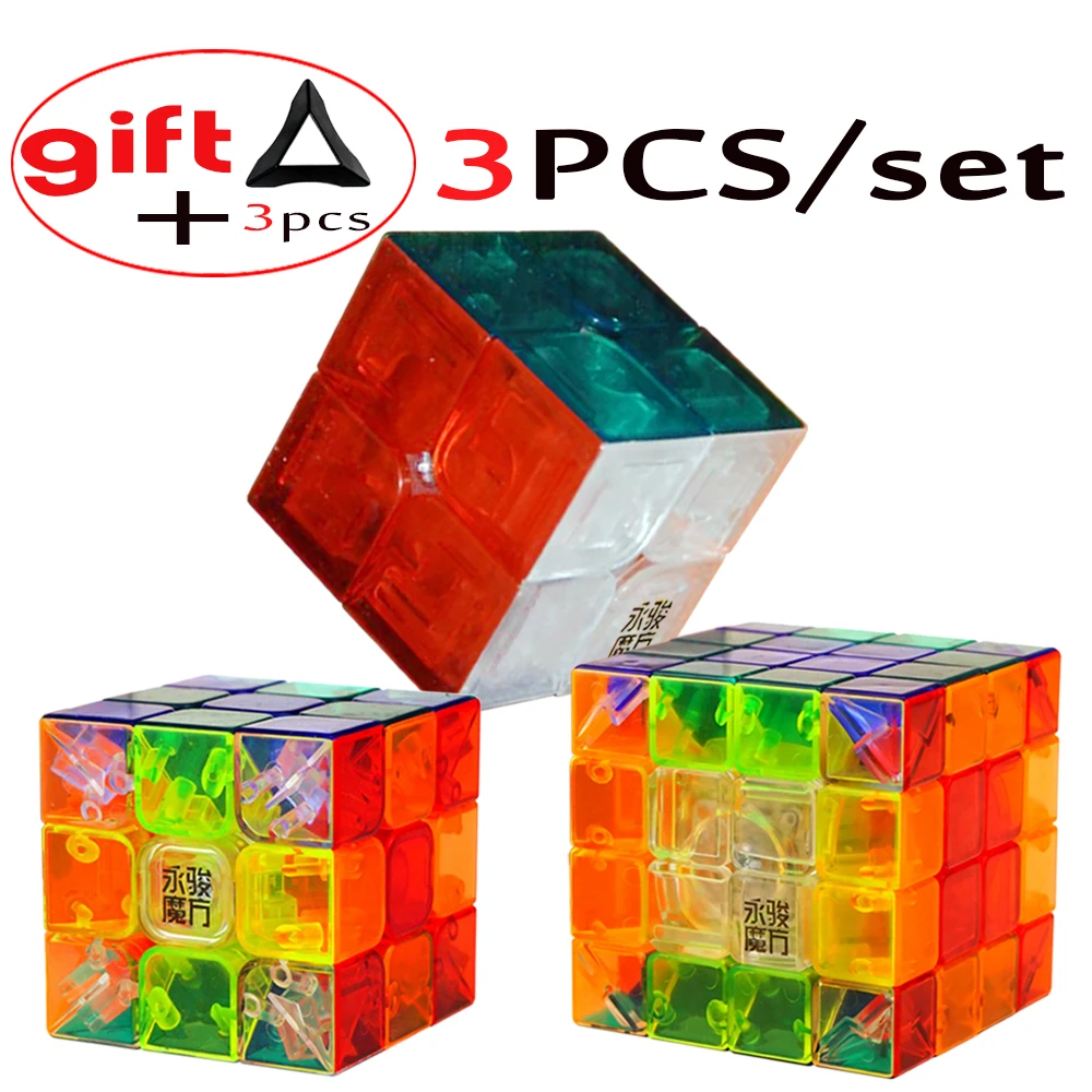 3PCS/set Magic Cubes 2*2 3*3 4*4 Puzzle Cubo Megico 2x2 3x3 4x4 YJ YuPo YuLong YuSu ShengShou YuMo 3PCS Cube-stands as Gift
3PCS/set Magic Cubes 2*2 3*3 4*4 Puzzle Cubo Megico 2x2 3x3 4x4 YJ YuPo YuLong YuSu ShengShou YuMo 3PCS Cube-stands as Gift