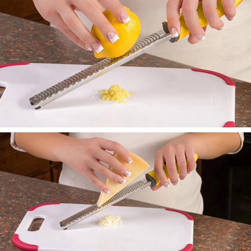Kitchen Accessories Lemon Cheese Grater Stainless Antibacterial Cover Blade Non-Slip Silicone Handle Tool Kitchen Tools
Kitchen Accessories Lemon Cheese Grater Stainless Antibacterial Cover Blade Non-Slip Silicone Handle Tool Kitchen Tools