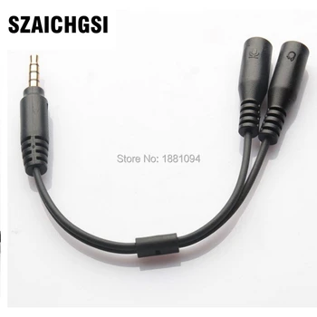 SZAICHGSI Audio Conversion Cable 3.5mm Male To 2 Female Headphone Jack Splitter Audio Adapter Cable black wholesale 1000pcs
SZAICHGSI Audio Conversion Cable 3.5mm Male To 2 Female Headphone Jack Splitter Audio Adapter Cable black wholesale 1000pcs