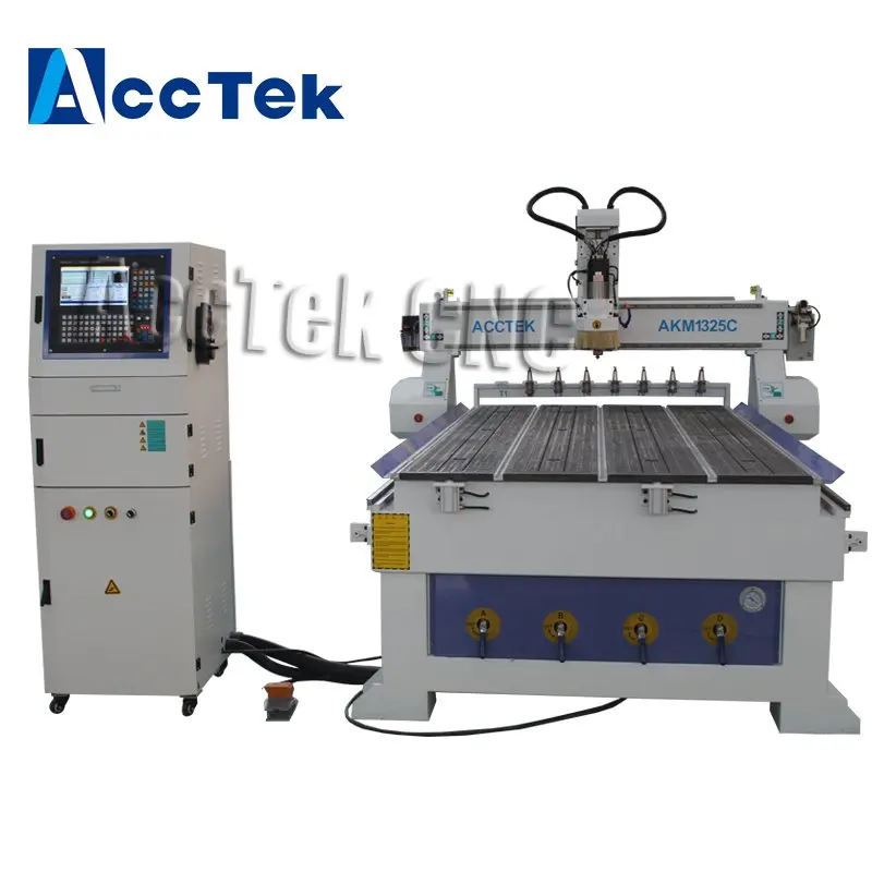 5.5 KW auto tool changer cnc router cutting machine AKM1325ATC for acrylic wood industry
5.5 KW auto tool changer cnc router cutting machine AKM1325ATC for acrylic wood industry