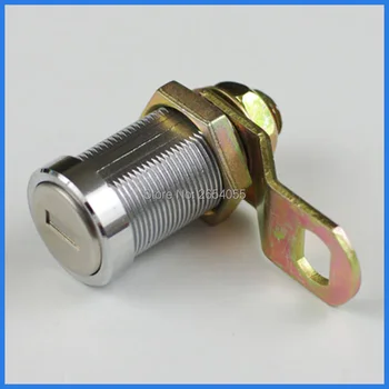 5 pcs 27mm waterproof dustproof flat key cam lock locker box lock with same keys