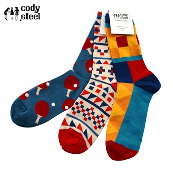 Male Long Tube Socks Individuality Jacquard Man Socks Fashion Geometry Hit Color Men Cotton Socks 3Pairs/lot=6pieces
Male Long Tube Socks Individuality Jacquard Man Socks Fashion Geometry Hit Color Men Cotton Socks 3Pairs/lot=6pieces