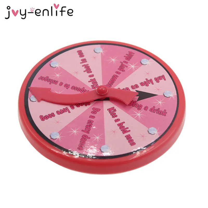 JOY-ENLIFE 1pcs Pink Spinner Game Compass Badge Dance Kiss Crazy Rave Party Bachelorette Party Pool Party Hen Party Supplies
JOY-ENLIFE 1pcs Pink Spinner Game Compass Badge Dance Kiss Crazy Rave Party Bachelorette Party Pool Party Hen Party Supplies