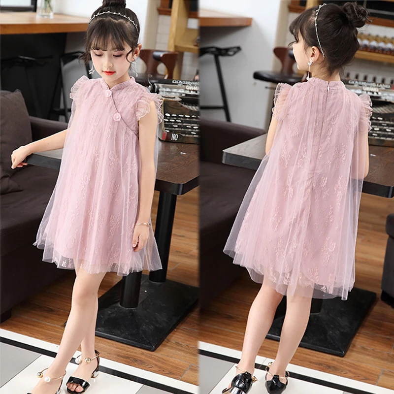 Vintage Button Baby Girls Dress 2018 Summer Floral Mesh Cute Evening Party Princess Dresses Kids Cheongsam Child Qipao Clothes
Vintage Button Baby Girls Dress 2018 Summer Floral Mesh Cute Evening Party Princess Dresses Kids Cheongsam Child Qipao Clothes
