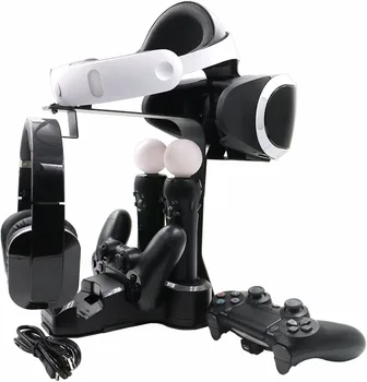 5 IN 1 Display Station Controller Charging Stand Station Dock for PlayStation VR PS4 Showcase and PS Move Motion Controller
5 IN 1 Display Station Controller Charging Stand Station Dock for PlayStation VR PS4 Showcase and PS Move Motion Controller