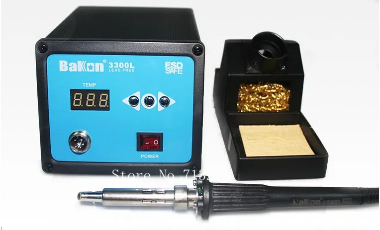ESD lead free digital soldering station 150W 200~500''C BK3300L for power cord, solar panel assemble
ESD lead free digital soldering station 150W 200~500''C BK3300L for power cord, solar panel assemble
