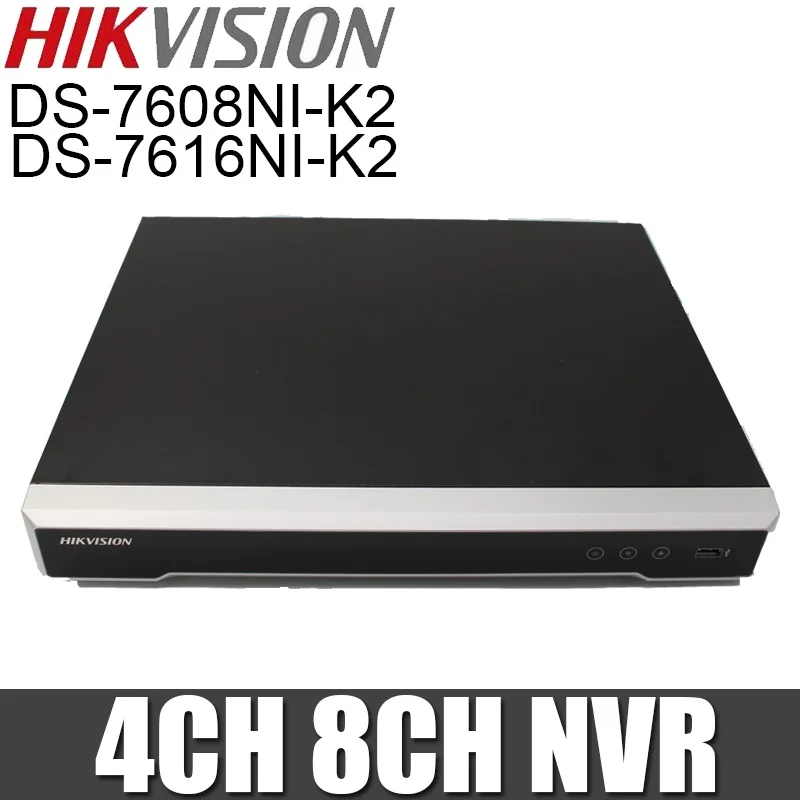 Hikvision DS-7608NI-K2 DS-7616NI-K2 4K 8ch 16ch NVR Embedded H.265/264 Third-party network cameras supported without poe ports
Hikvision DS-7608NI-K2 DS-7616NI-K2 4K 8ch 16ch NVR Embedded H.265/264 Third-party network cameras supported without poe ports