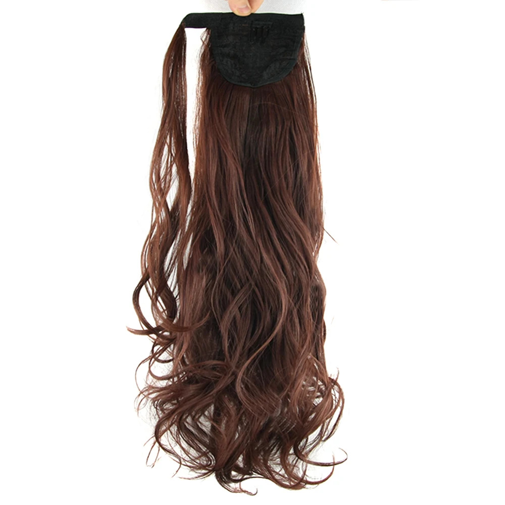 Soowee 10colors Curly Synthetic Hair Wrap Ponytails Clip In Hair Extension Horse Pony Tail False Hair Hairpins for Female
Soowee 10colors Curly Synthetic Hair Wrap Ponytails Clip In Hair Extension Horse Pony Tail False Hair Hairpins for Female