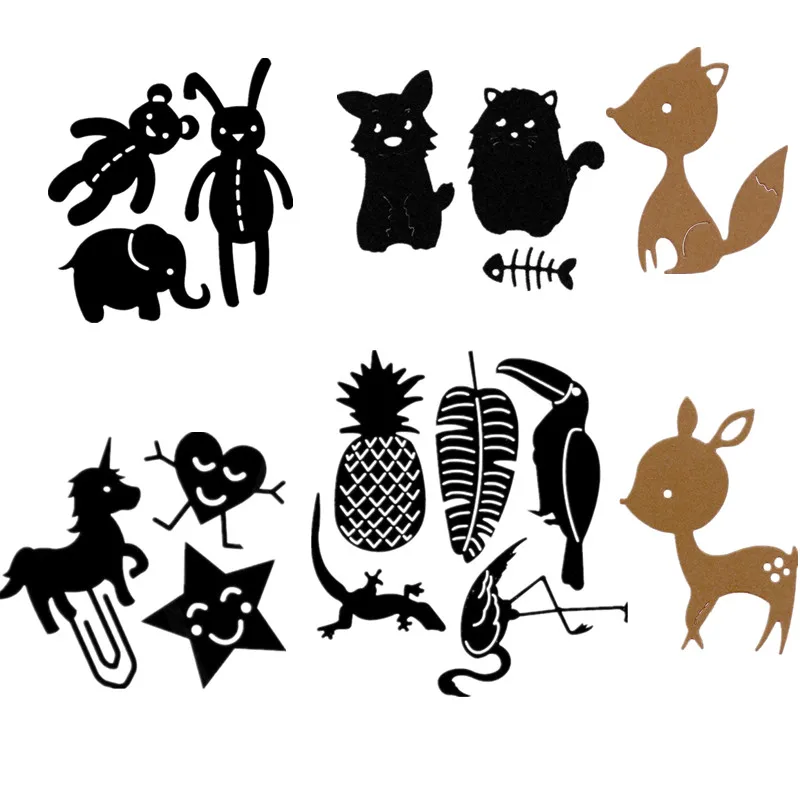 Cute Animal Bear Rabbit Horse Metal Cutting Dies Stencils For DIY Scrapbooking Photo Album Decorative Embossing Craft Die Cuts
Cute Animal Bear Rabbit Horse Metal Cutting Dies Stencils For DIY Scrapbooking Photo Album Decorative Embossing Craft Die Cuts