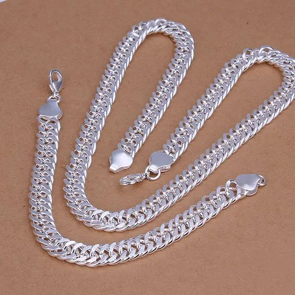 S208 Silver plated jewelry sets lovely silver 925 jewelry 10M Figaro Bracelet Necklace S208 /ammajdta ayeajpla
S208 Silver plated jewelry sets lovely silver 925 jewelry 10M Figaro Bracelet Necklace S208 /ammajdta ayeajpla