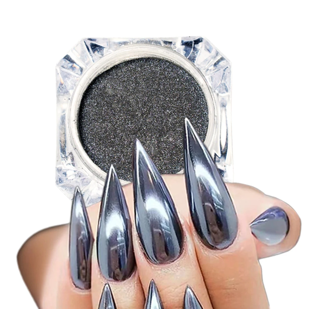 0.5g New 2017 Black Color Magic Mirror Glitter Nails Pigment Nail Art Charming Powder Dust Manicure Nail Decorations TRXH600
0.5g New 2017 Black Color Magic Mirror Glitter Nails Pigment Nail Art Charming Powder Dust Manicure Nail Decorations TRXH600
