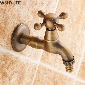Modern simple hardware accessories classical copper washing machine faucet Antique 4 points faucet Copper faucet Free shipping
Modern simple hardware accessories classical copper washing machine faucet Antique 4 points faucet Copper faucet Free shipping