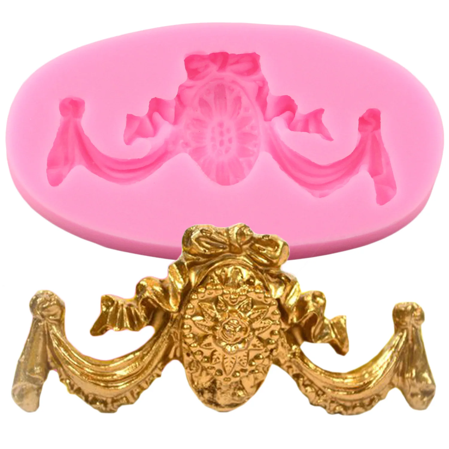 3D Flower Relief Silicone Fondant Mold Polymer Clay Resin Molds Cake Border Decorating Tools Chocolate Candy Mould 
3D Flower Relief Silicone Fondant Mold Polymer Clay Resin Molds Cake Border Decorating Tools Chocolate Candy Mould