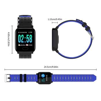 M20 Sports SmartWatch Heart Rate Blood Pressure Monitor Smart Bracelet Fitness Tracker Wristband Color Screen Smart Band Watches
M20 Sports SmartWatch Heart Rate Blood Pressure Monitor Smart Bracelet Fitness Tracker Wristband Color Screen Smart Band Watches