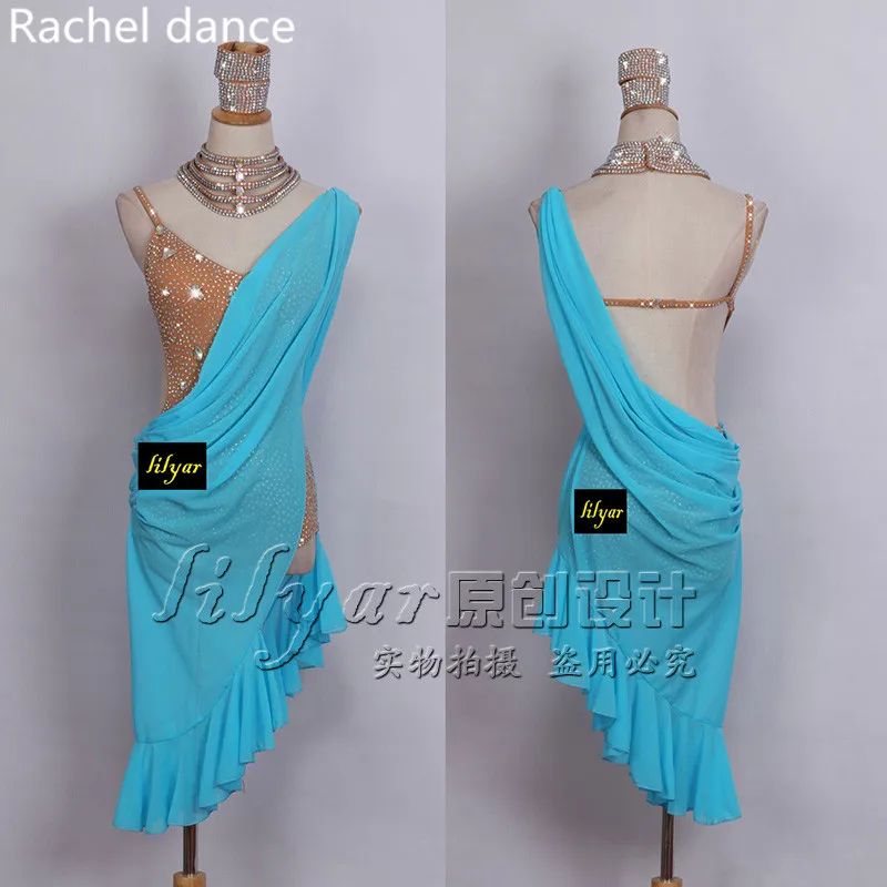 2017 Shoulder Latin Dance Dress Women Tango Dress Salsa Rumba Modern Dance Costumes Fringe Latin Dress Dancing Clothes Dancewear
2017 Shoulder Latin Dance Dress Women Tango Dress Salsa Rumba Modern Dance Costumes Fringe Latin Dress Dancing Clothes Dancewear