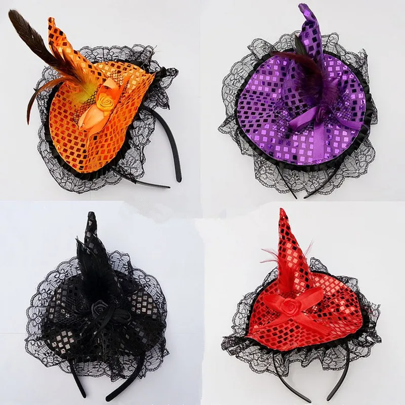 Pet Accessories Cat puppy Halloween Headband Fancy Dress Party Performance Supplies Witch Hat Headband Feather Sequins Head
Pet Accessories Cat puppy Halloween Headband Fancy Dress Party Performance Supplies Witch Hat Headband Feather Sequins Head