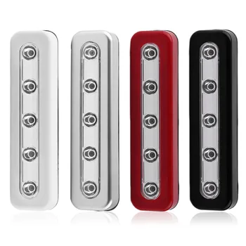 2017 NEW Super Brightness Wireless Wall Light 5 LED Cabinet Closet Self-Stick Tap Light Home Night Emergency Touch Light Lamp
2017 NEW Super Brightness Wireless Wall Light 5 LED Cabinet Closet Self-Stick Tap Light Home Night Emergency Touch Light Lamp