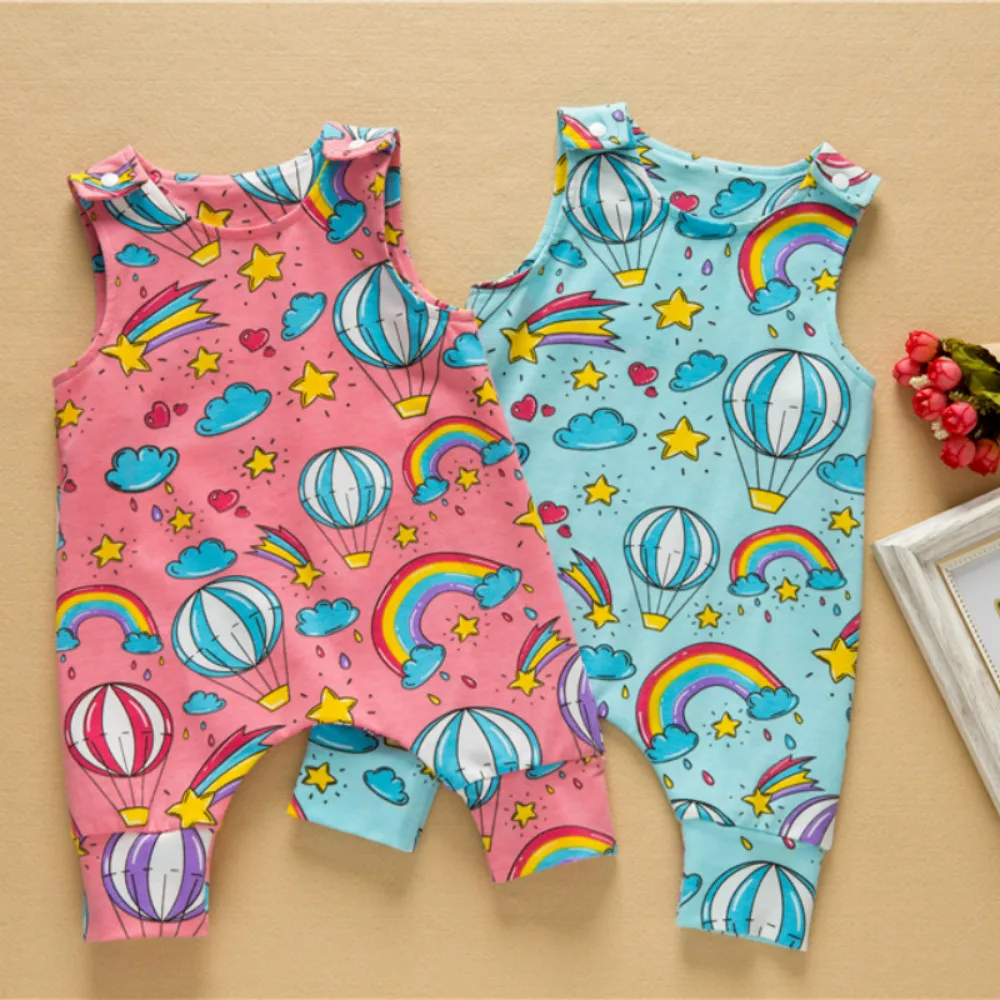 0-2 Years Baby Romper Newborn Girls Sleeveless Jumpsuits Toddler Boys Summer Rompers Infant Bebe Cotton Rainbow Playsuit Outfits
0-2 Years Baby Romper Newborn Girls Sleeveless Jumpsuits Toddler Boys Summer Rompers Infant Bebe Cotton Rainbow Playsuit Outfits
