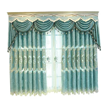 2019 New European Chenille Embroidery Curtains Living Room Bedroom Custom Valance Curtains Home Decoration
2019 New European Chenille Embroidery Curtains Living Room Bedroom Custom Valance Curtains Home Decoration