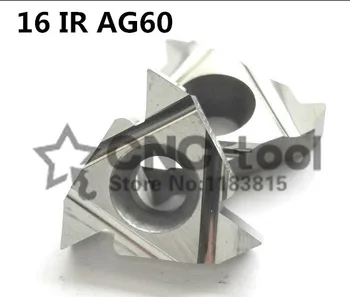 16IR AG60 for Aluminum Carbide Threading Inserts 60 degree Internal Threading Insert Indexable Inserts for Cutter Lathe Tool
16IR AG60 for Aluminum Carbide Threading Inserts 60 degree Internal Threading Insert Indexable Inserts for Cutter Lathe Tool