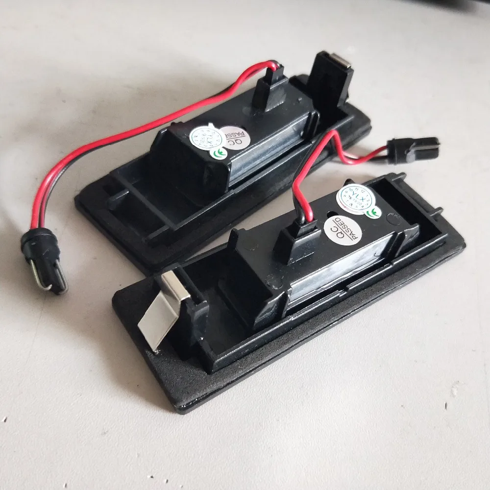 bmw 1 series number plate light