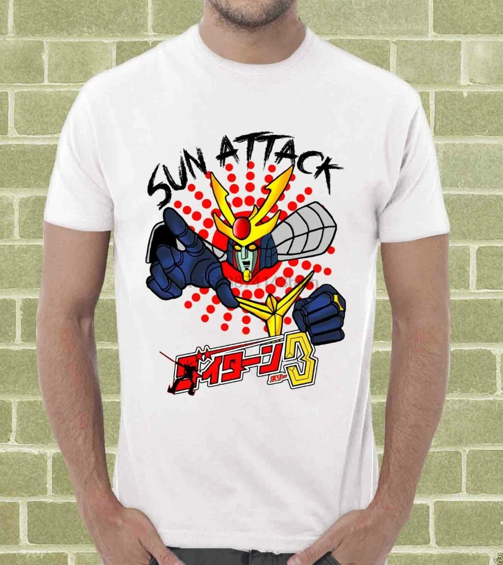 2019 Latest Men T Shirt Fashion DAITARN 3 SUN ATTACK SUPER ROBOT CARTOON T-SHIRT PER UOMO E BAMBINO T Shirt
2019 Latest Men T Shirt Fashion DAITARN 3 SUN ATTACK SUPER ROBOT CARTOON T-SHIRT PER UOMO E BAMBINO T Shirt