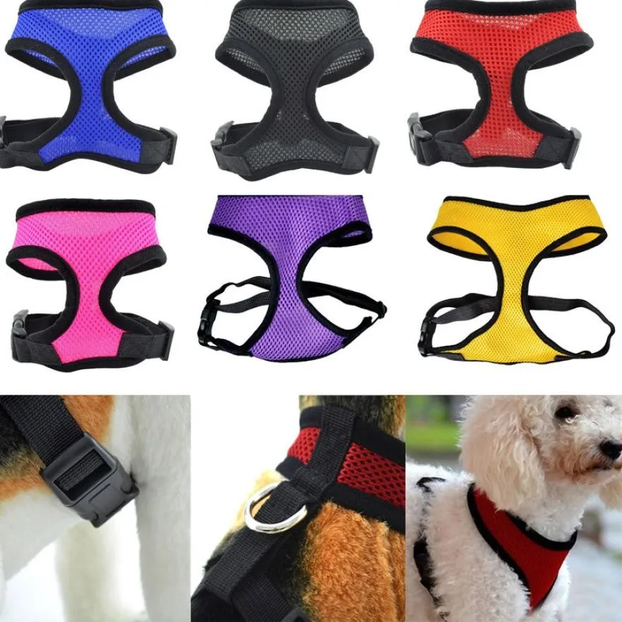 1 pcs Pet accessories Adjustable Comfort Soft Breathable Dog Harness Pet Vest Rope Dog Chest Strap Leash Grid Set Collar #0
1 pcs Pet accessories Adjustable Comfort Soft Breathable Dog Harness Pet Vest Rope Dog Chest Strap Leash Grid Set Collar #0