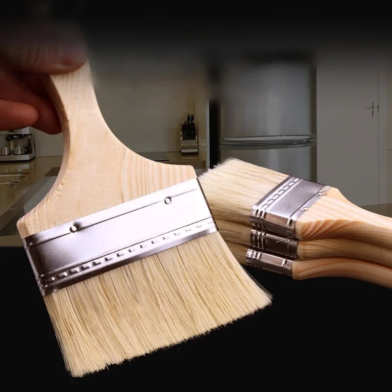 4 " Professional Wooden Handle Paint Brush Pinceis Mane Barbecue Brush To Remove Dust Decoration Tools
4 " Professional Wooden Handle Paint Brush Pinceis Mane Barbecue Brush To Remove Dust Decoration Tools