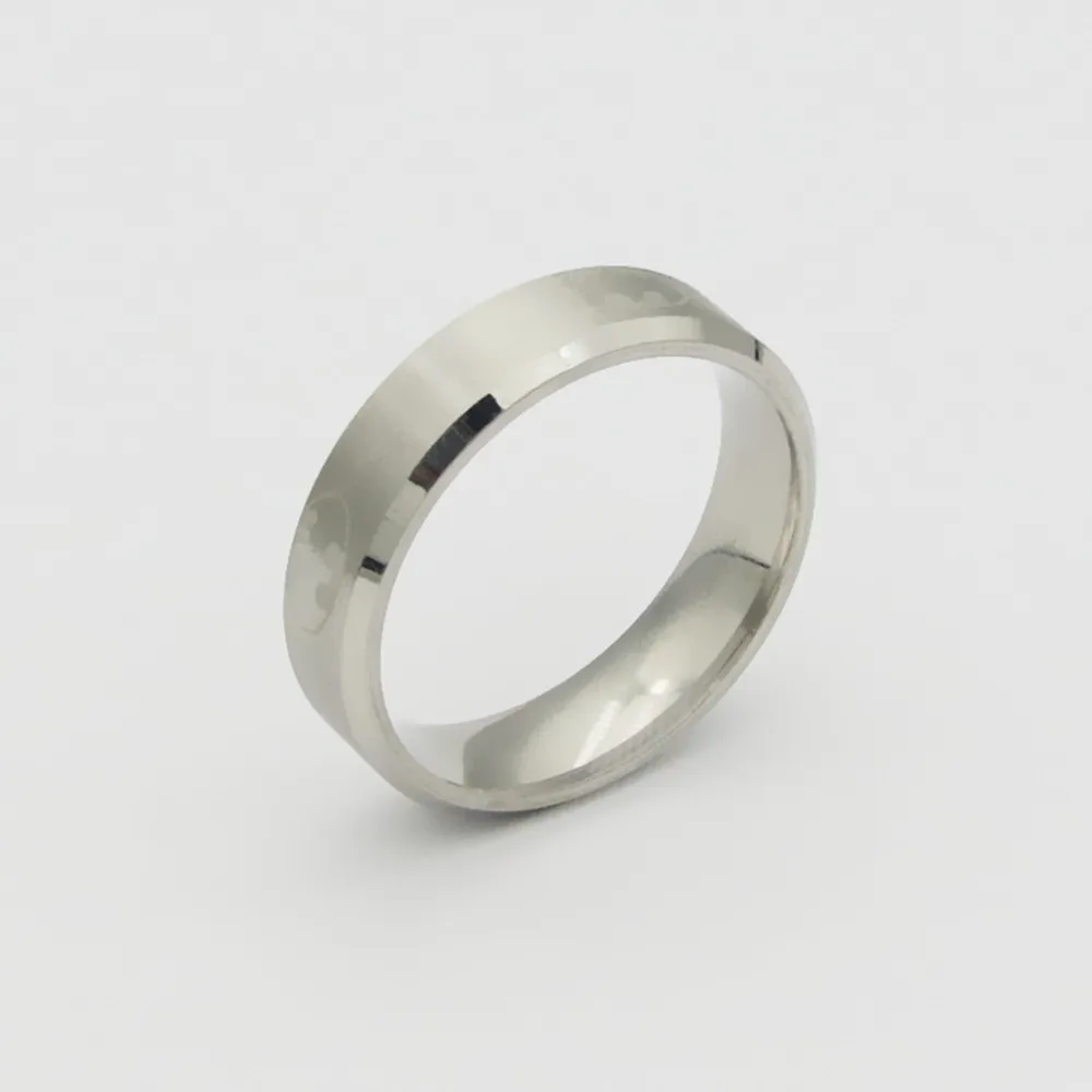 Классическое кольцо JUCHAO с Бэтменом 6 мм свадебное из нержавеющей стали цвет