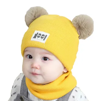 Baby Cap Set Girl Cotton Hat And Scarf Sets For Kids Boys Knit Pom Pom Beanies Cap Ring Scarves Autumn Winter Warm 2 Pcs Suit
Baby Cap Set Girl Cotton Hat And Scarf Sets For Kids Boys Knit Pom Pom Beanies Cap Ring Scarves Autumn Winter Warm 2 Pcs Suit