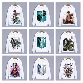 Men women Hoodies Anime Attack on Titan Harajuku lovers Clothing Unisex Adults Casual Clothes Sweatshirt Hoodie Tops cosplay
Men women Hoodies Anime Attack on Titan Harajuku lovers Clothing Unisex Adults Casual Clothes Sweatshirt Hoodie Tops cosplay