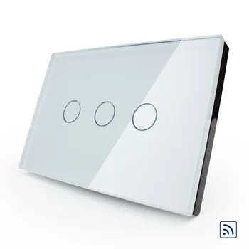 Livolo US/AU Standard, Wireless Switch OS-003R-81, crystal waterproof glass, remote 433.92Hz touch screen light switch
Livolo US/AU Standard, Wireless Switch OS-003R-81, crystal waterproof glass, remote 433.92Hz touch screen light switch