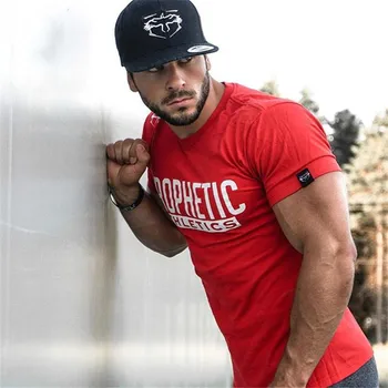 Muscle sports T-shirt men's elastic breathable round neck short-sleeved basketball coaches shirt
Muscle sports T-shirt men's elastic breathable round neck short-sleeved basketball coaches shirt