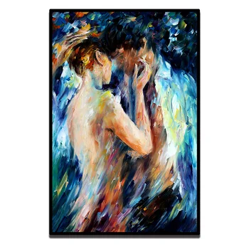 Loved Couple Intimacy Nude Painting Blue Abstract Body Art Palette Knife Oil Picture for Home Living Room Bedroom Wall Decor
Loved Couple Intimacy Nude Painting Blue Abstract Body Art Palette Knife Oil Picture for Home Living Room Bedroom Wall Decor