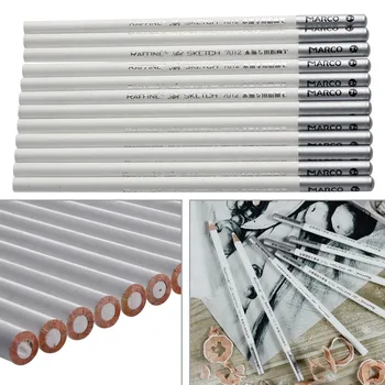 12pcs White Fine Art Drawing Non-toxic Base Pastel Pencils Set For Artist Sketch 
12pcs White Fine Art Drawing Non-toxic Base Pastel Pencils Set For Artist Sketch
