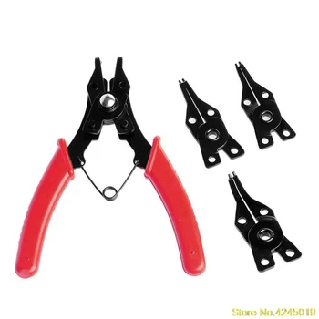 High quality 4in1 Snap Ring Pliers Plier Red Hand Tool Set Circlip Combination Retaining Clip
High quality 4in1 Snap Ring Pliers Plier Red Hand Tool Set Circlip Combination Retaining Clip