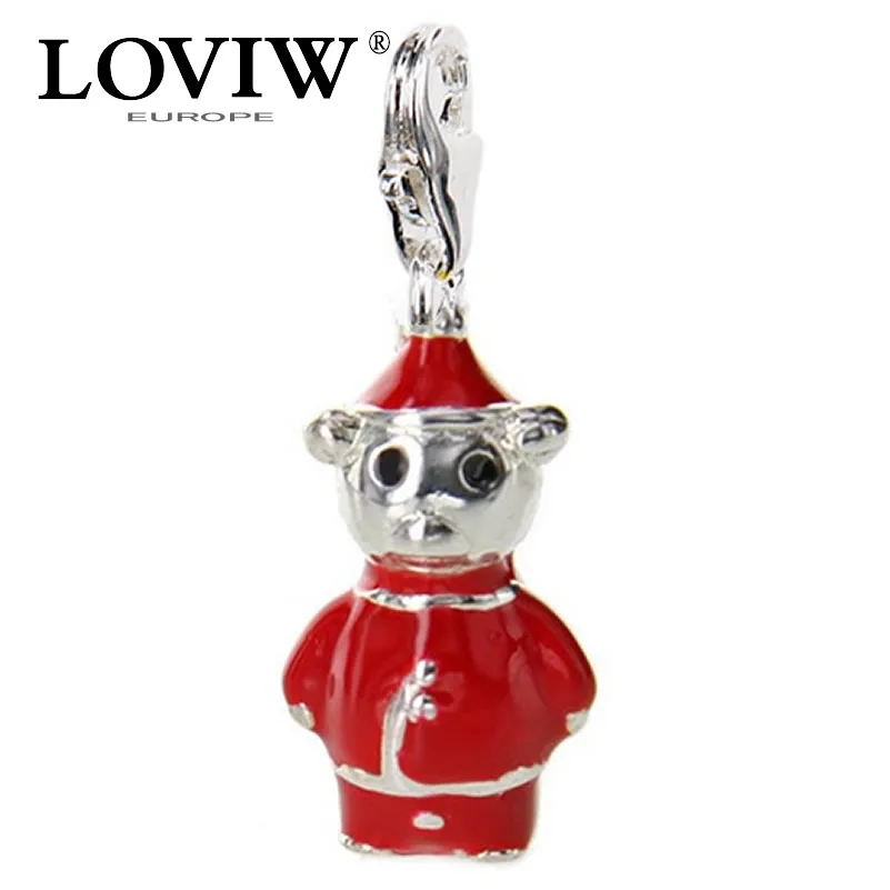 bear with Red-enamelled coat Charm Pendant with clasp silver Jewelry Fit thomas sabor basic Necklace Bracelet Lovers Gift DIY
bear with Red-enamelled coat Charm Pendant with clasp silver Jewelry Fit thomas sabor basic Necklace Bracelet Lovers Gift DIY