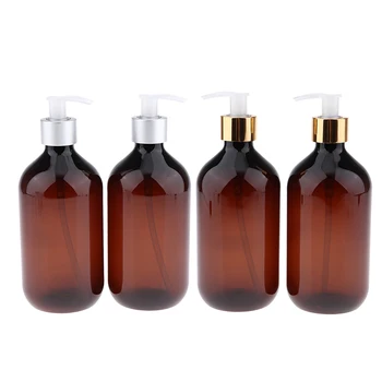 2Pcs Empty Dark Brown Round Plastic Shampoo Conditioner Refillable Pump Bottles Containers 500ml
2Pcs Empty Dark Brown Round Plastic Shampoo Conditioner Refillable Pump Bottles Containers 500ml