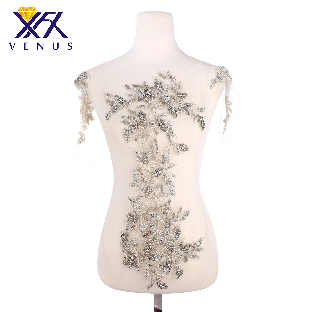 XINFANGXIU 1Pcs Hand-sewing Rhinestones Embroidery patch Large Size Beaded Applique Fabric Patch DIY Handcraft Apparel
XINFANGXIU 1Pcs Hand-sewing Rhinestones Embroidery patch Large Size Beaded Applique Fabric Patch DIY Handcraft Apparel