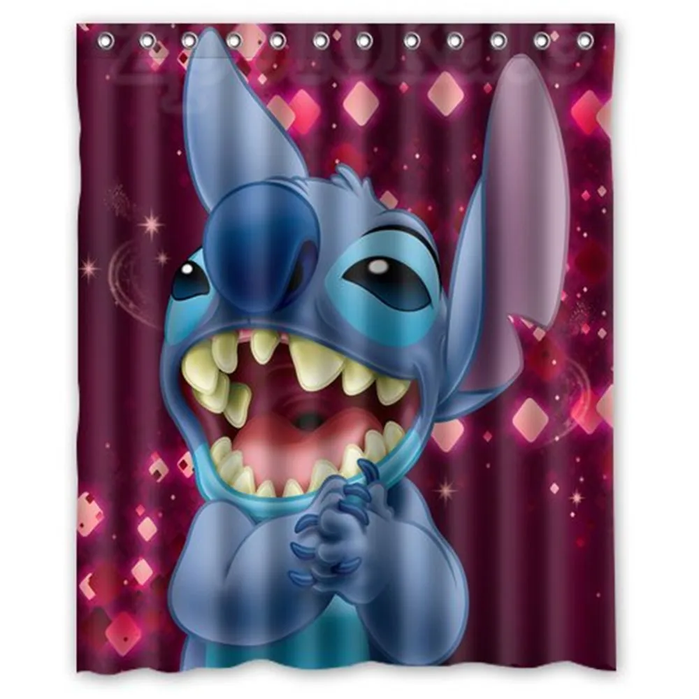 Custom Lilo Stitch Waterproof Bathroom Shower Curtains / drape / panels / treatment
Custom Lilo Stitch Waterproof Bathroom Shower Curtains / drape / panels / treatment