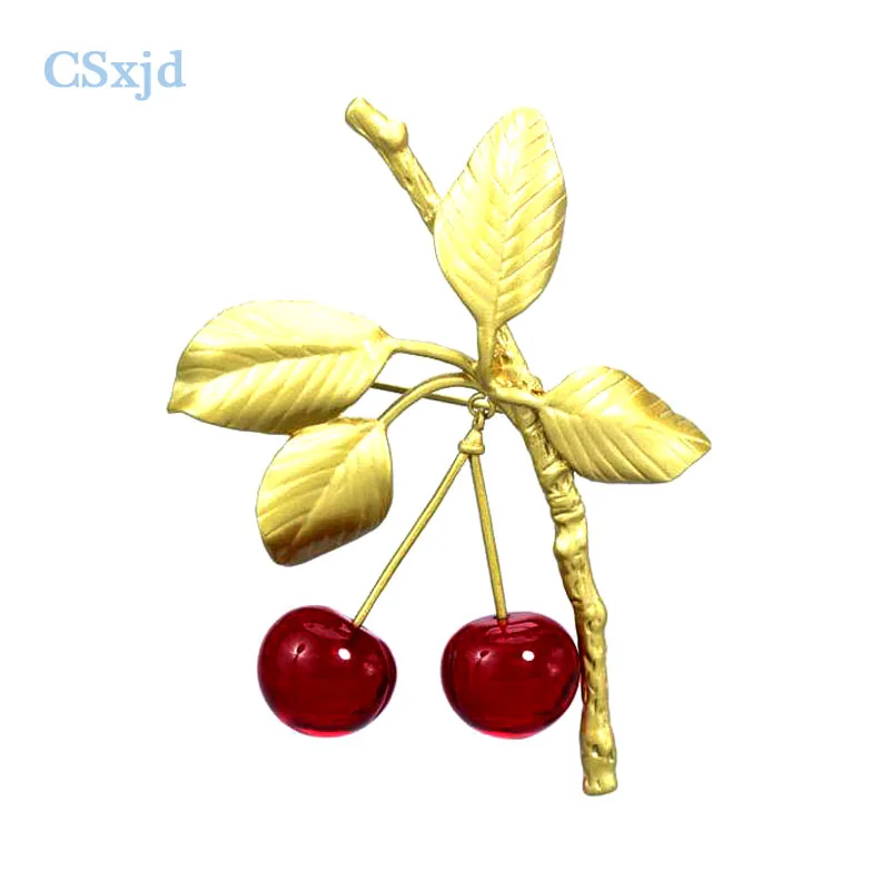 CSxjd High quality brooch jewelry Cherry branches copper crystal Vintage brooch Women's wedding accessories
CSxjd High quality brooch jewelry Cherry branches copper crystal Vintage brooch Women's wedding accessories